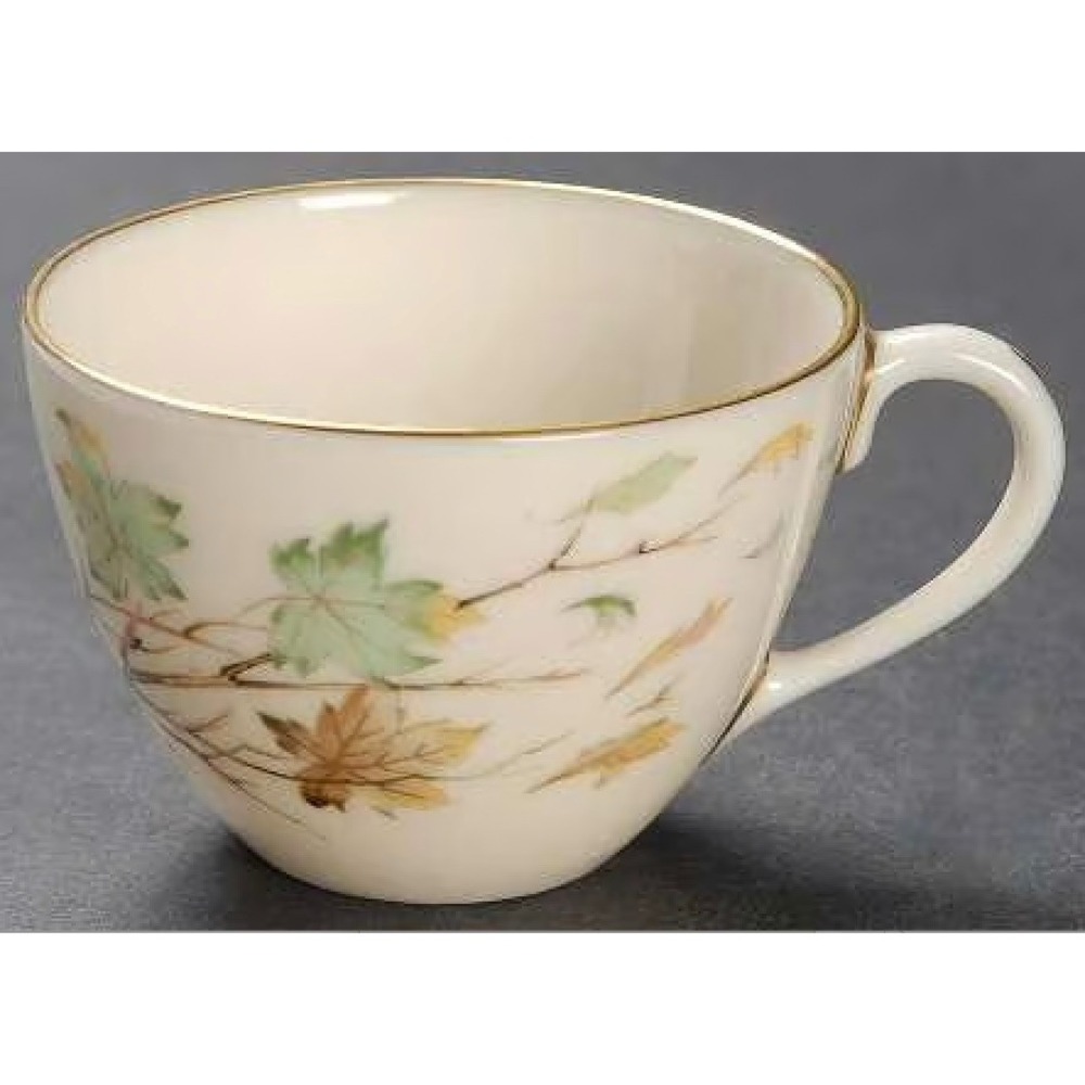 Vintage Lenox Westwind 6‎ Teacups x-407 Gold Rim Made in USA